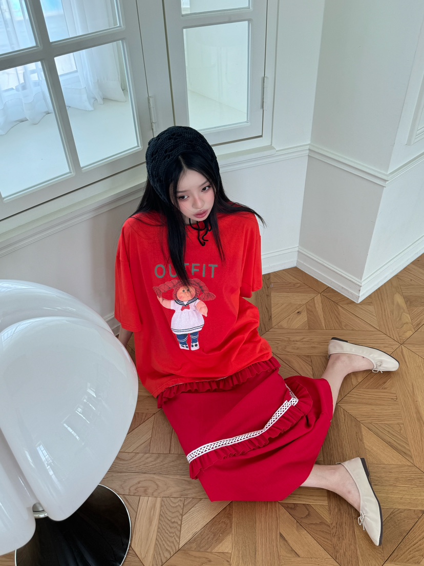 MAISONDEGLORY韓國直郵㊣女裝新品熱賣推薦25春夏長裙亞麻長款MAISON DE GLORY長裙