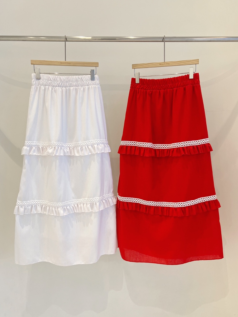 MAISONDEGLORY韓國直郵㊣女裝新品熱賣推薦25春夏長裙亞麻長款MAISON DE GLORY長裙