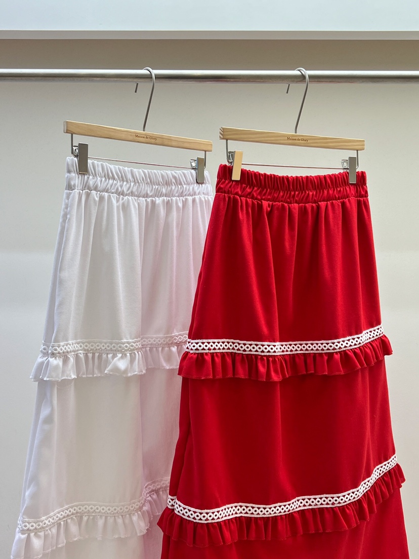 MAISONDEGLORY韓國直郵㊣女裝新品熱賣推薦25春夏長裙亞麻長款MAISON DE GLORY長裙