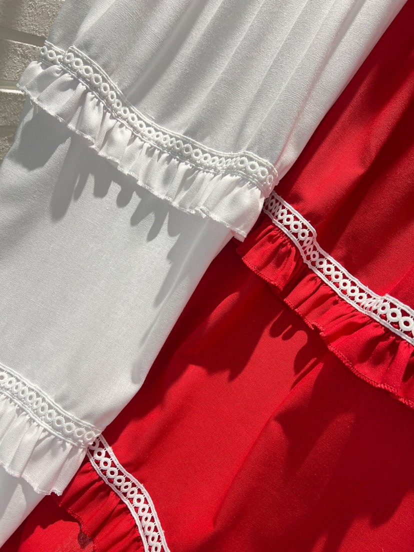 MAISONDEGLORY韓國直郵㊣女裝新品熱賣推薦25春夏長裙亞麻長款MAISON DE GLORY長裙