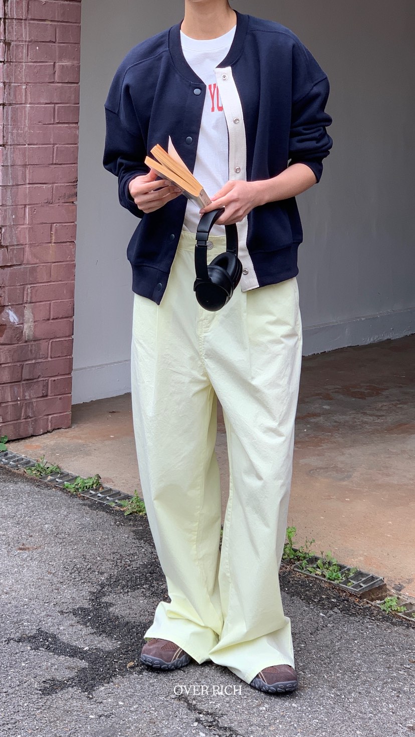 OVER RICH直郵韓國代購㊣女裝新品時尚熱賣人氣25春夏休閑褲OVER RICH休閑褲