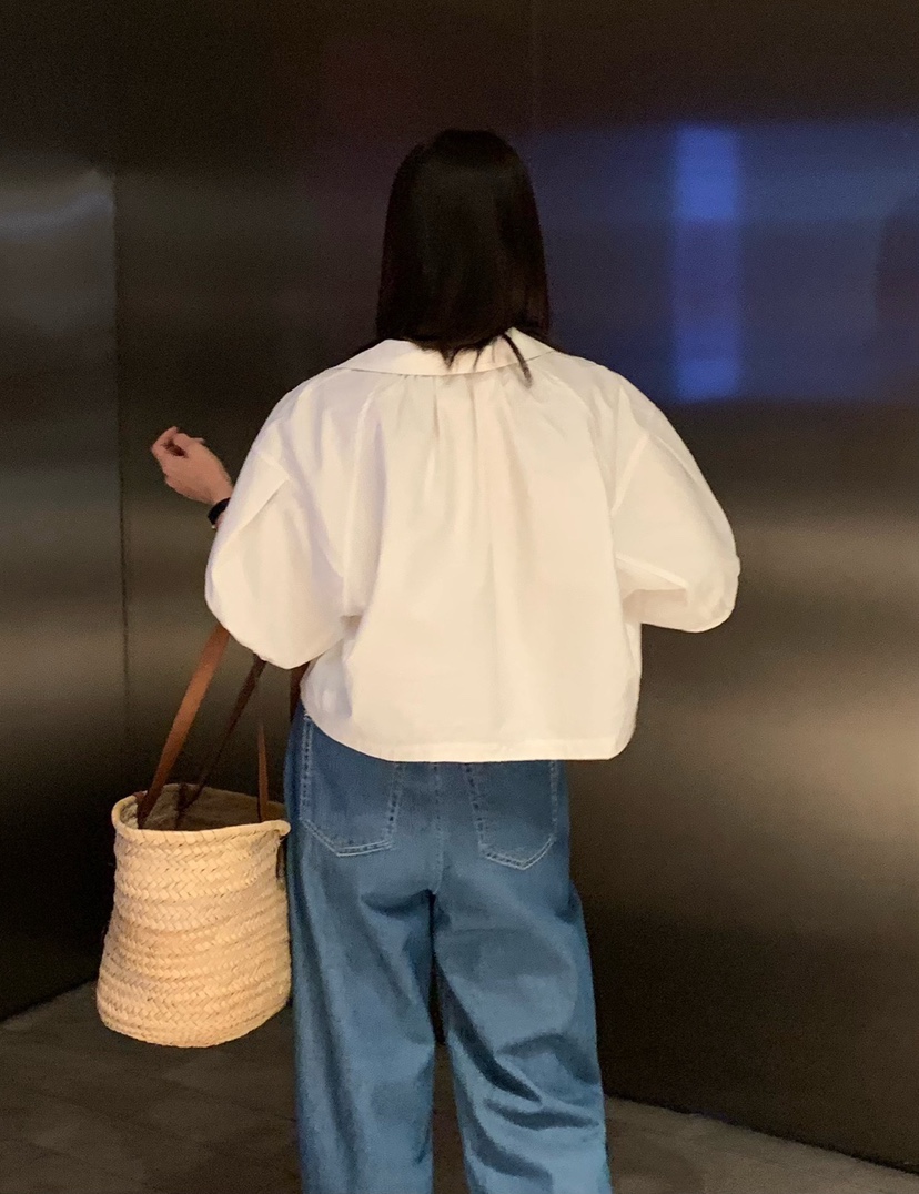 COURGETTE韓國㊣直郵東大門代購女裝新品推薦25春夏襯衫蕾絲衫COURGETTE襯衫/蕾絲衫
