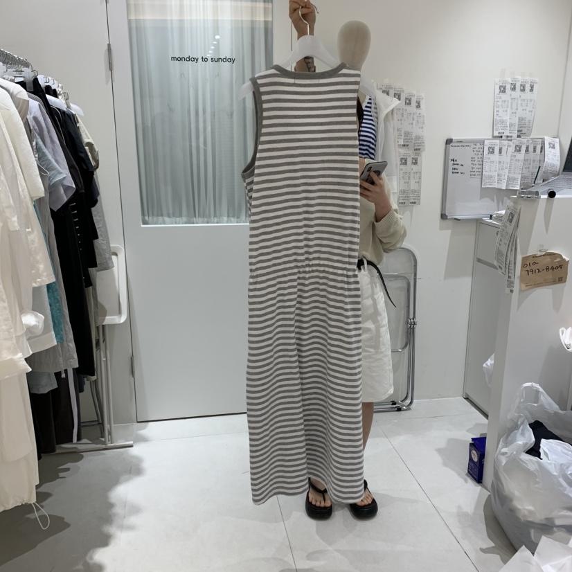MONDAY TO SUNDAY直郵韓國代購㊣女裝新品時尚人氣連衣裙MONDAY TO SUNDAY連衣裙