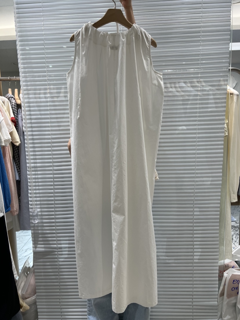FF韓國直郵㊣東大門實拍女裝新品時尚推薦熱賣連衣裙含腰繩FF/SUNDAY連衣裙