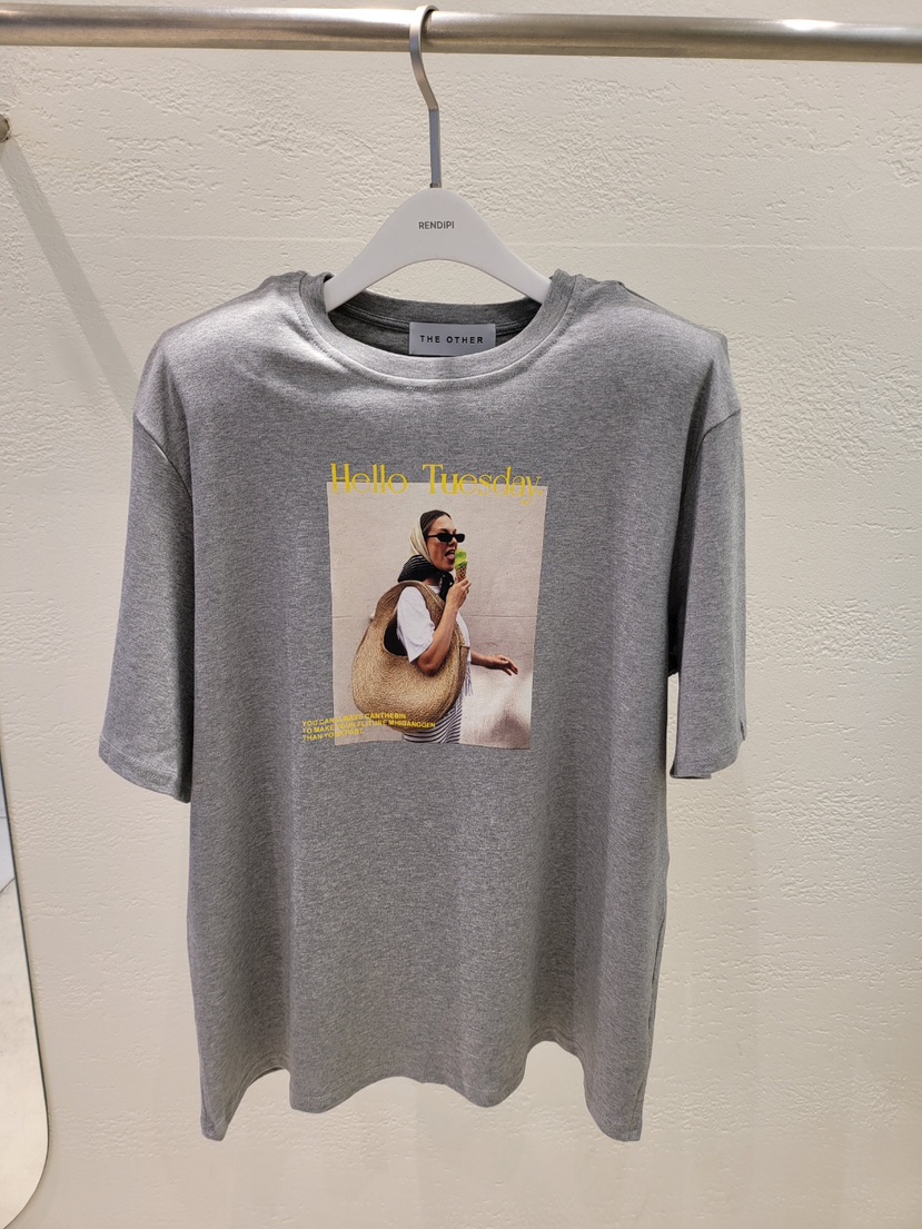 THE OTHER韓國直郵㊣東大門實拍女裝新款時尚人氣休閑推薦T恤THE OTHERT恤