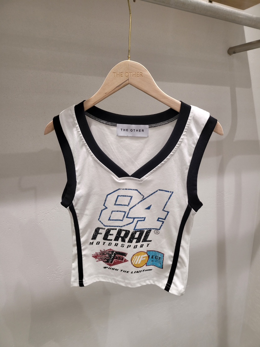 THE OTHER韓國㊣直郵東大門代購女裝新品推薦時尚吊帶背心THE OTHER吊帶/背心圖色1