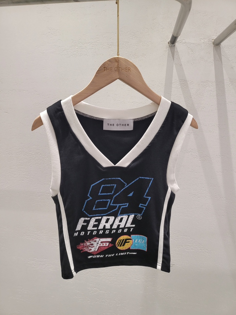 THE OTHER韓國㊣直郵東大門代購女裝新品推薦時尚吊帶背心THE OTHER吊帶/背心圖色2