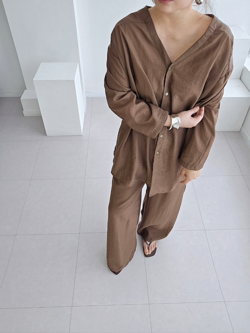 J SHOP韓國㊣直郵東大門代購女裝新品推薦熱賣休閑休閑褲羅紋J_SHOP休閑褲