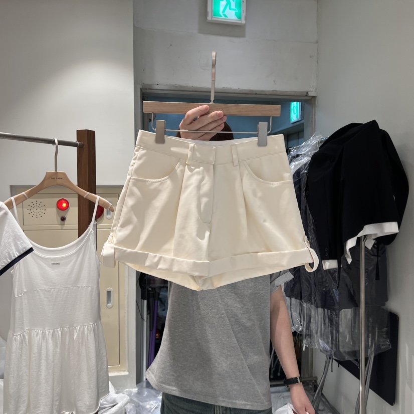 THE CAMEL直郵韓國代購㊣女裝新品時尚短褲the came_l 家短褲圖色2