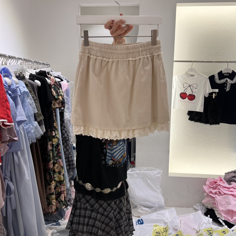 TYCHE直郵韓國代購㊣女裝新品時尚熱賣人氣推薦休閑25春夏短裙TYCHE短裙
