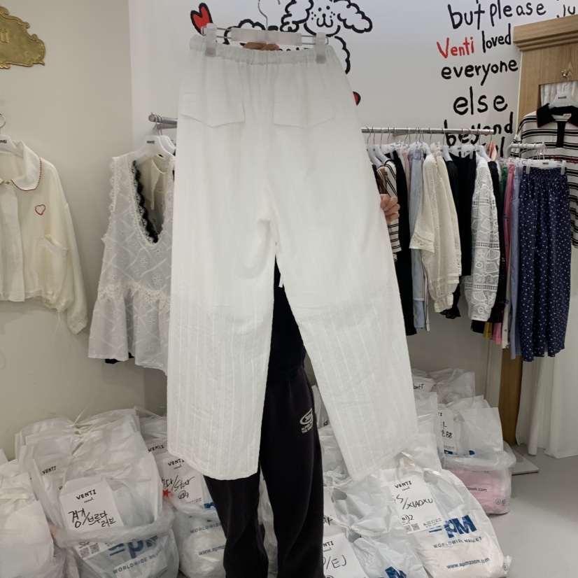 VENTI韓國直郵㊣女裝新品熱賣人氣推薦25春夏休閑時尚休閑褲VENTI休閑褲