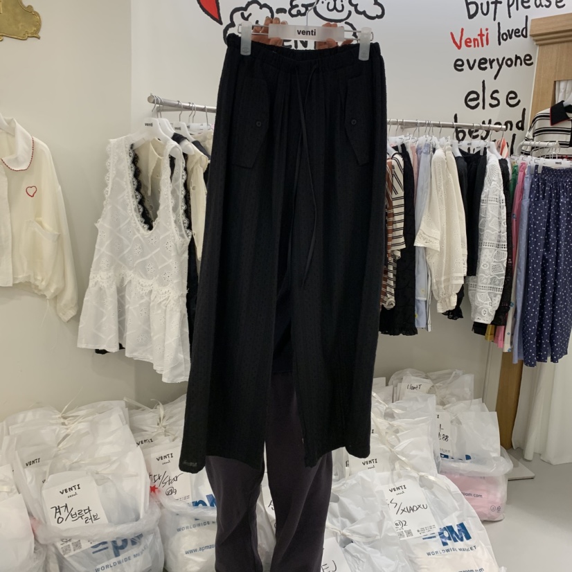 VENTI韓國直郵㊣女裝新品熱賣人氣推薦25春夏休閑時尚休閑褲VENTI休閑褲圖色2