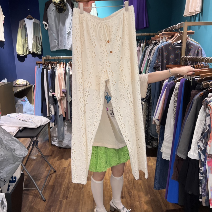 MERCI LINDA直郵韓國代購㊣女裝新品時尚人氣25春夏休閑褲MERCI LINDA休閑褲