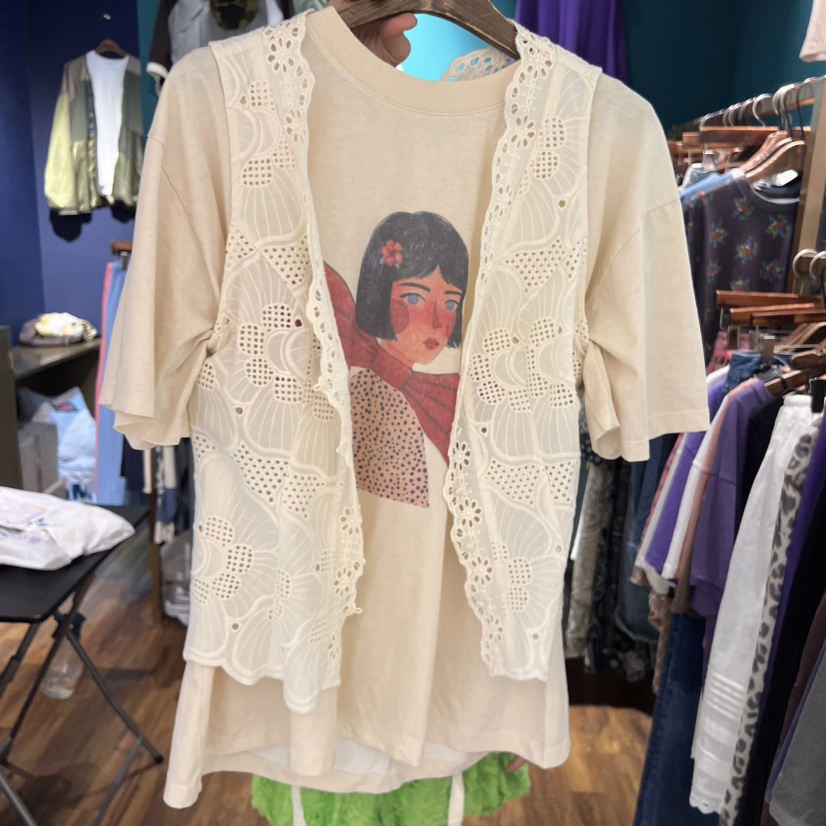 MERCI LINDA直郵韓國代購㊣女裝新品休閑熱賣馬甲不含內搭MERCI LINDA馬甲圖色1