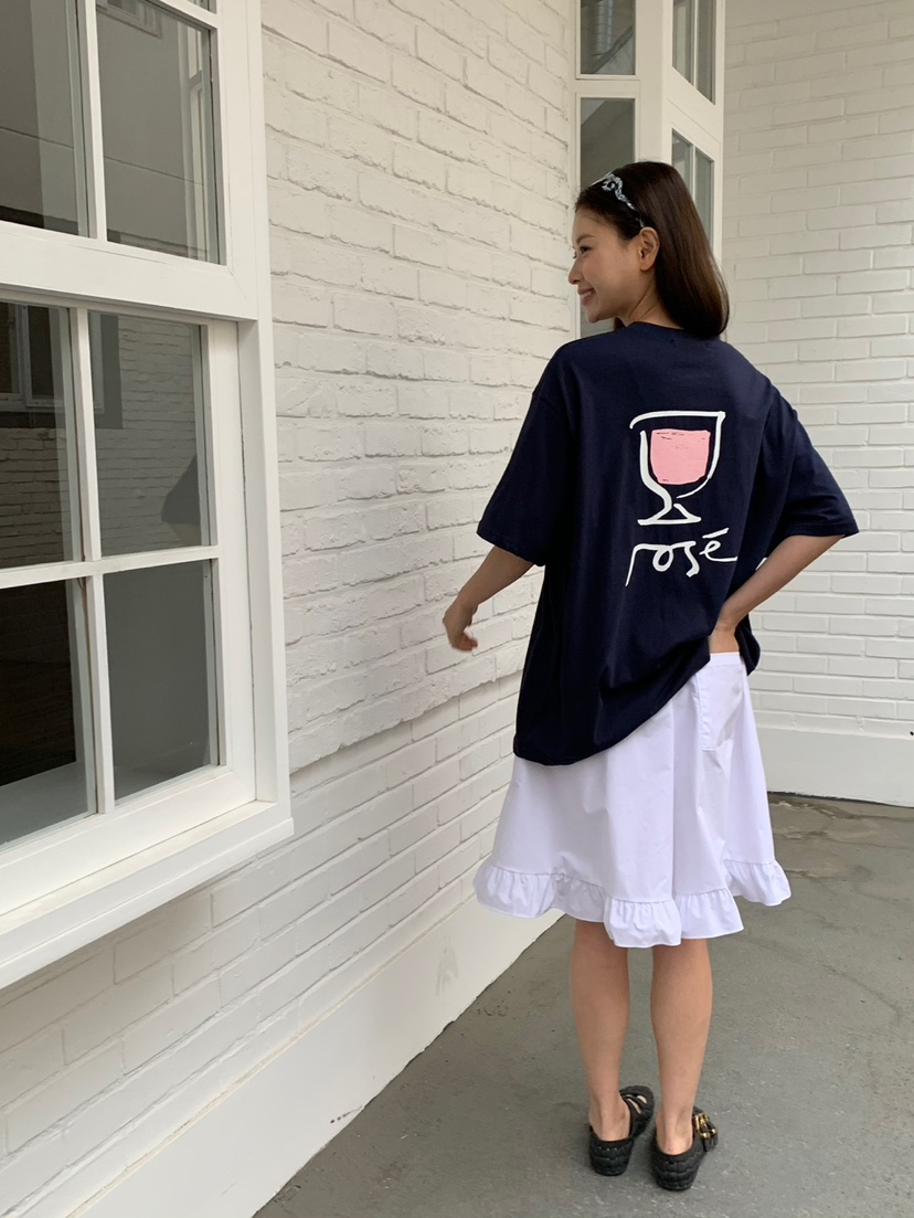 LOVE MY SANTA韓國直郵㊣東大門實拍女裝新品人氣時尚T恤Santa/LOVE MY SANTAT恤