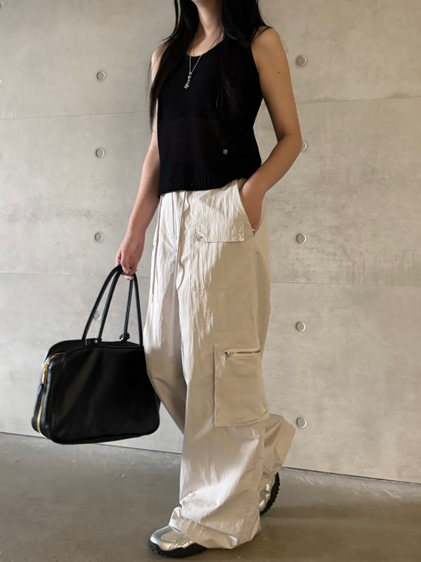Verbena韓國㊣直郵東大門代購女裝新品人氣休閑褲工裝褲拉鏈Verbena休閑褲