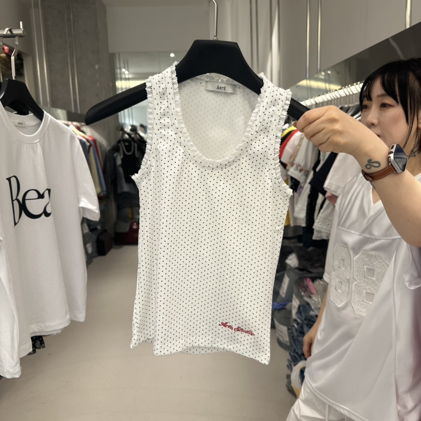 ARTE STUDIO韓國㊣直郵東大門代購女裝新品推薦25春夏吊帶背心ARTE STUDIO吊帶/背心