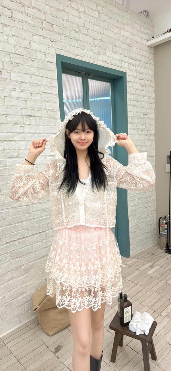YARD韓國㊣直郵東大門代購女裝新款熱賣時尚推薦夾克刺繡連帽YARD夾克