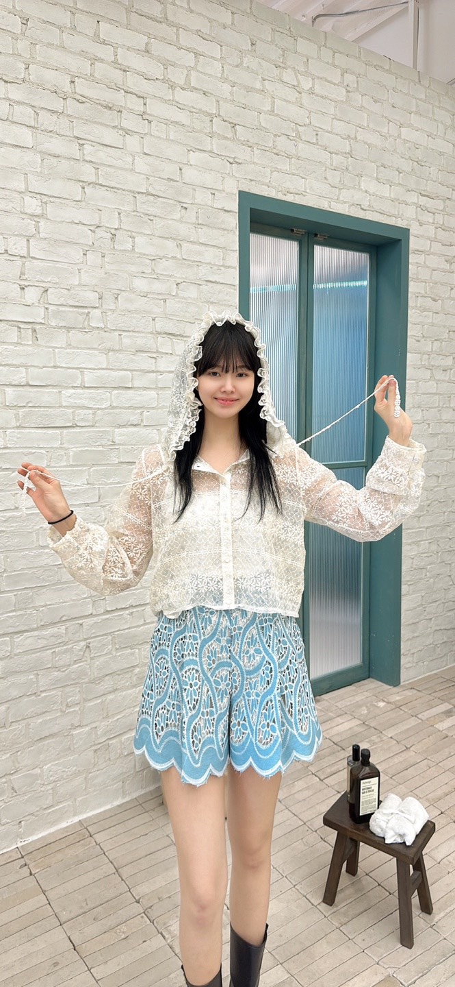 YARD韓國㊣直郵東大門代購女裝新款熱賣時尚推薦夾克刺繡連帽YARD夾克