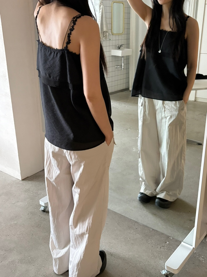 Verbena直郵韓國代購㊣女裝新款推薦時尚人氣休閑25春夏吊帶背心Verbena吊帶/背心