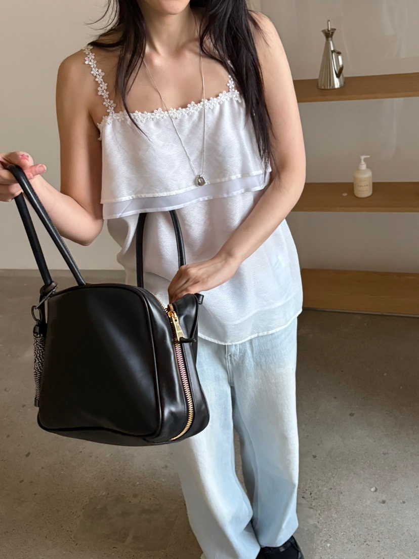 Verbena直郵韓國代購㊣女裝新款推薦時尚人氣休閑25春夏吊帶背心Verbena吊帶/背心