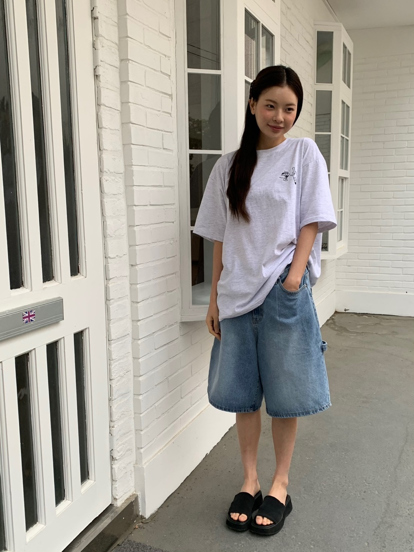 LOVE MY SANTA韓國直郵㊣東大門實拍女裝新品人氣短褲口袋Santa/LOVE MY SANTA短褲