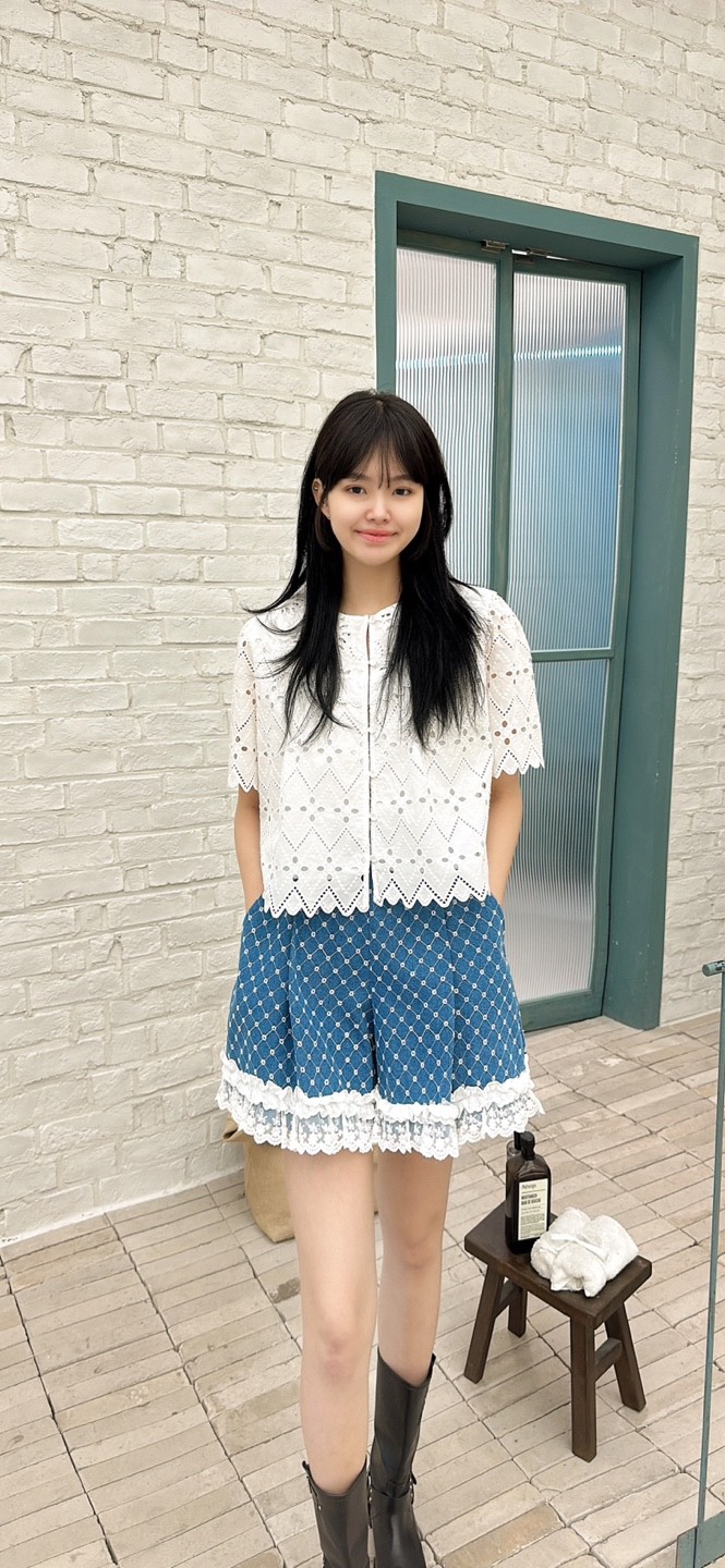 YARD韓國直郵㊣女裝新品時尚熱賣25春夏人氣推薦襯衫蕾絲衫YARD襯衫/蕾絲衫