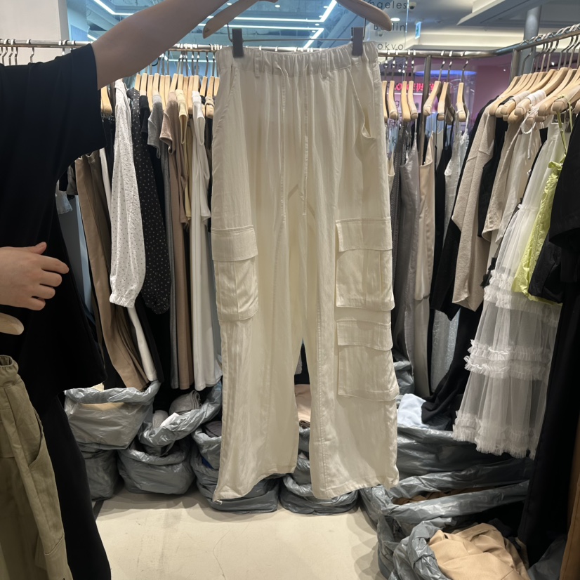 HONG.U韓國直郵㊣女裝新品推薦時尚熱賣休閑25春夏人氣休閑褲HONG.U休閑褲
