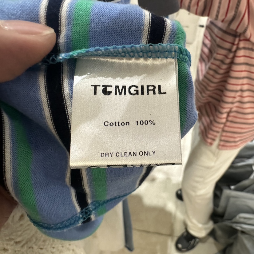 TOMGIRL韓國直郵㊣女裝新品熱賣推薦25春夏休閑時尚人氣T恤TOMGIRLT恤