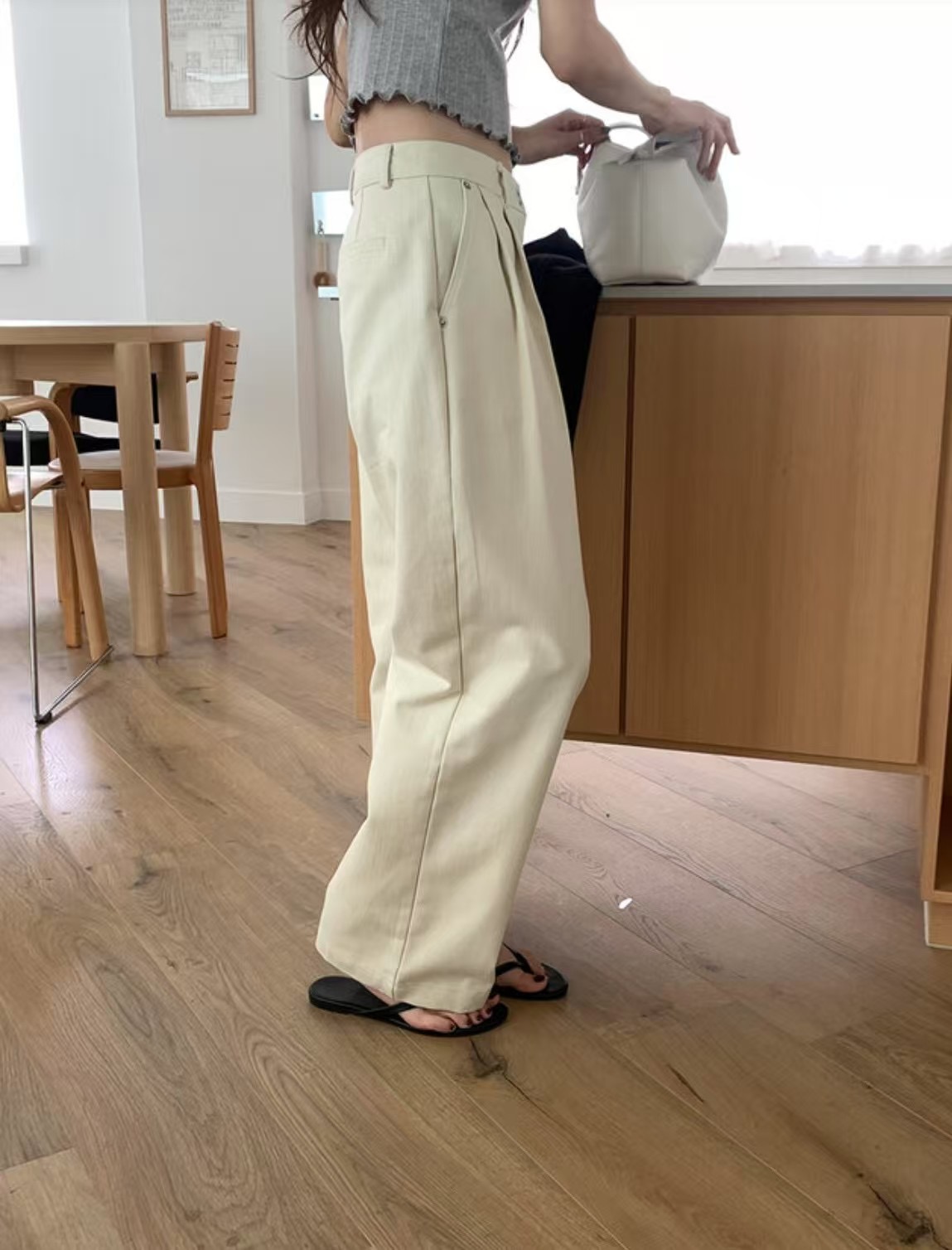 LURE韓國直郵㊣東大門實拍女裝新款熱賣25春夏推薦休閑休閑褲LURE休閑褲