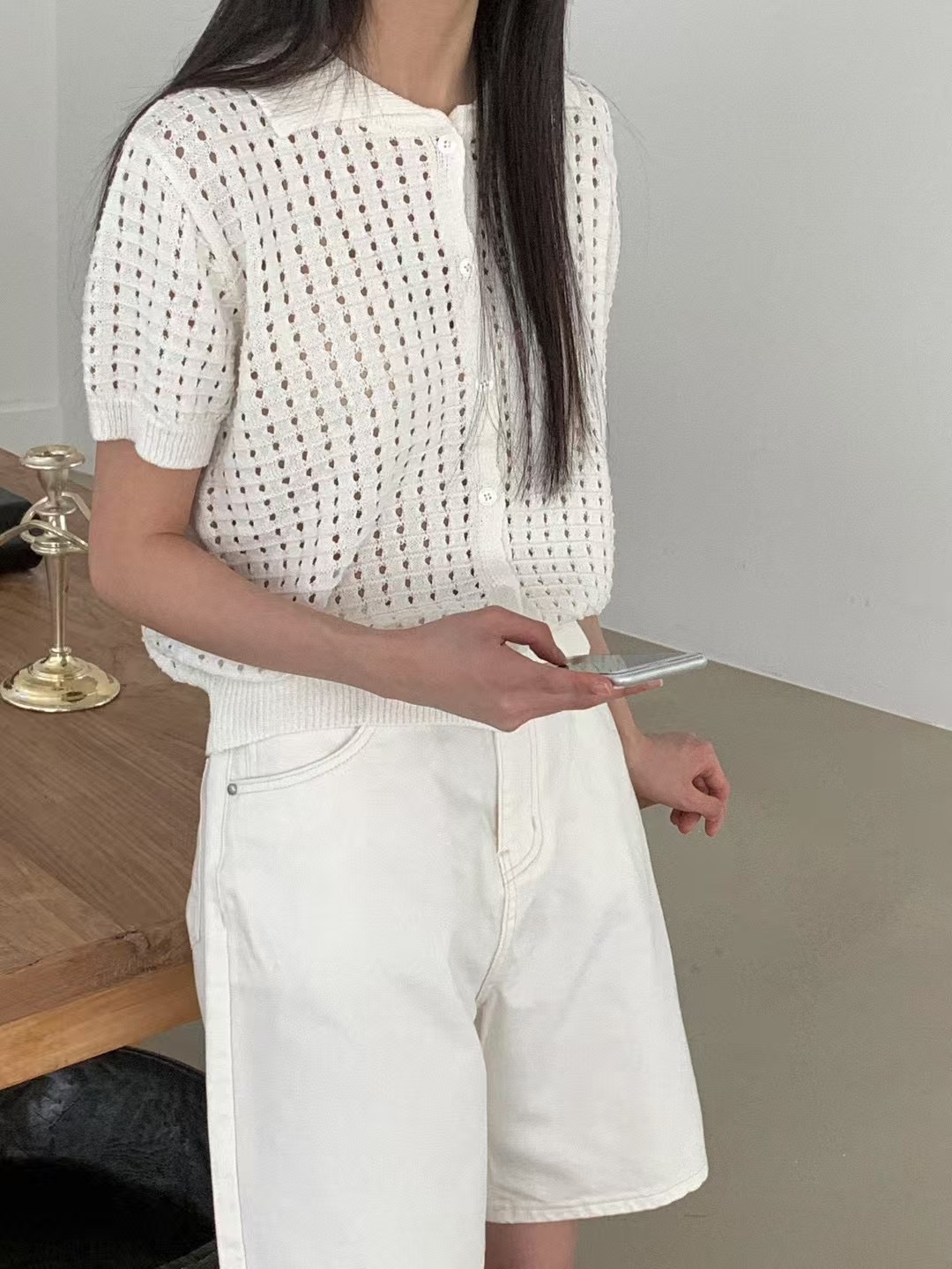 LURE韓國直郵㊣東大門實拍女裝新款人氣推薦休閑時尚針織衫LURE針織衫