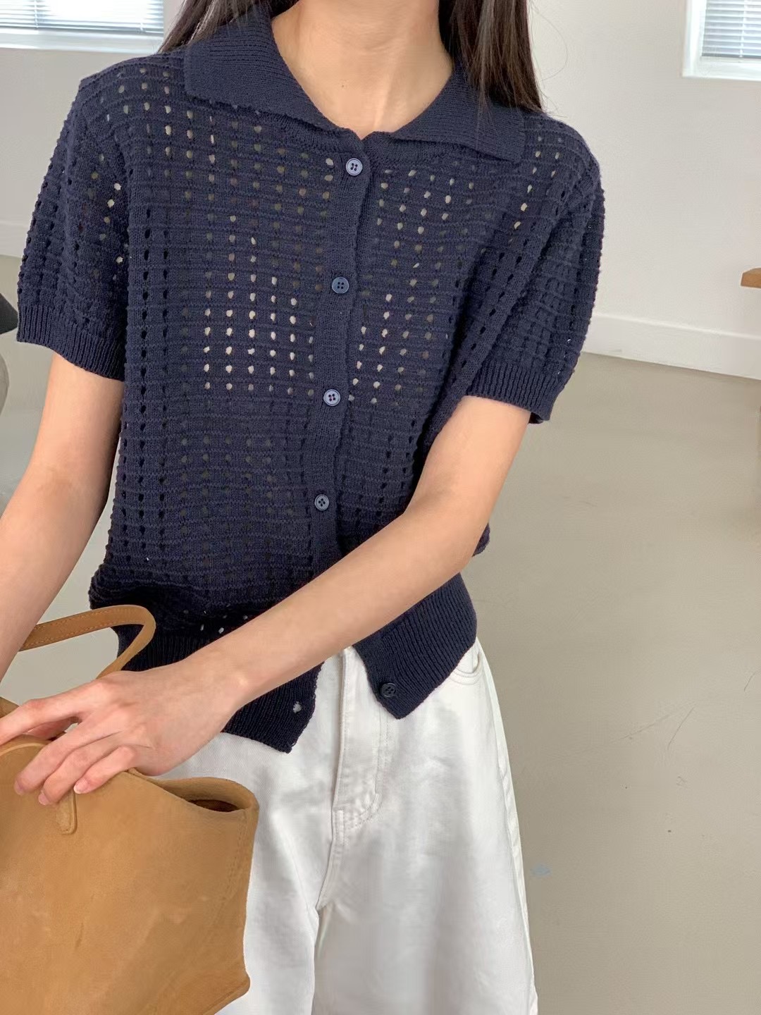 LURE韓國直郵㊣東大門實拍女裝新款人氣推薦休閑時尚針織衫LURE針織衫