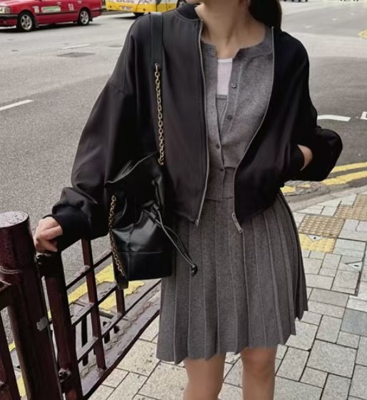 LURE韓國直郵㊣東大門實拍女裝新品推薦人氣25春夏休閑夾克LURE夾克