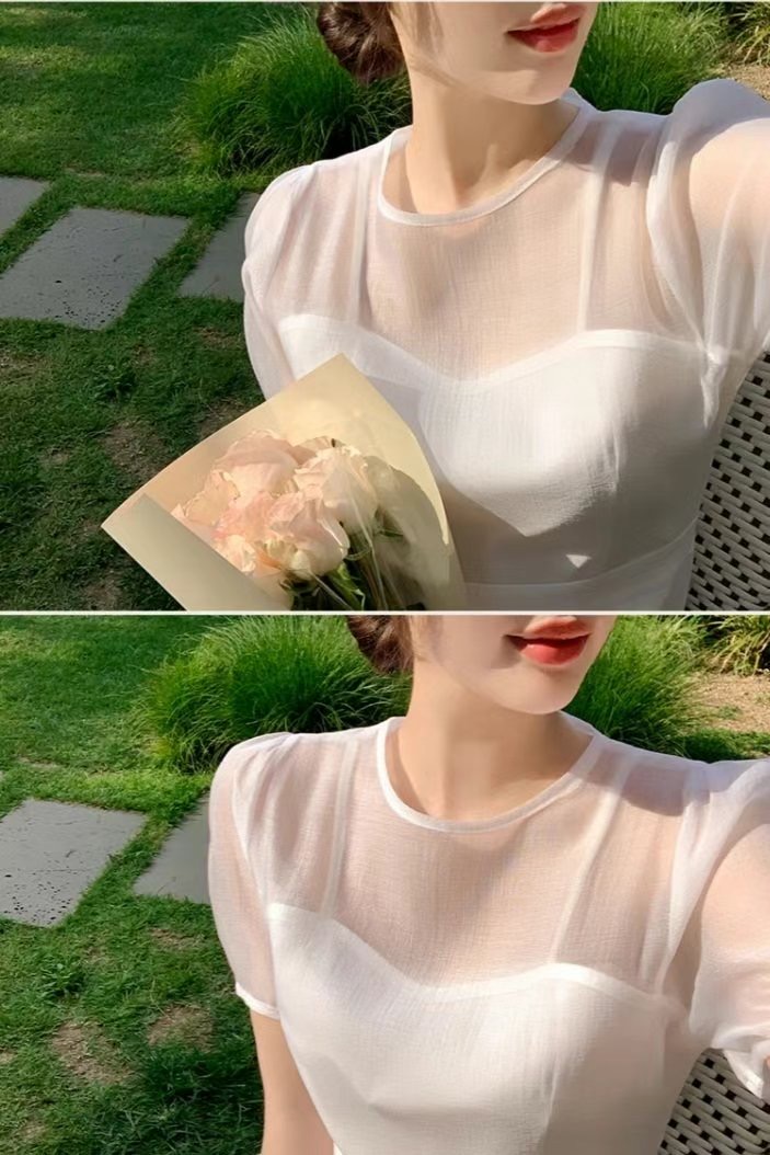 MELLO直郵韓國代購㊣女裝新品人氣休閑推薦25春夏時尚連衣裙MELLO連衣裙