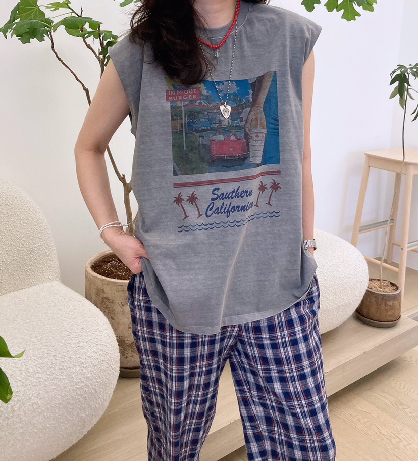 HANNA-A韓國直郵女士新款休閑人氣25春夏時尚職業吊帶背心HANNA吊帶/背心