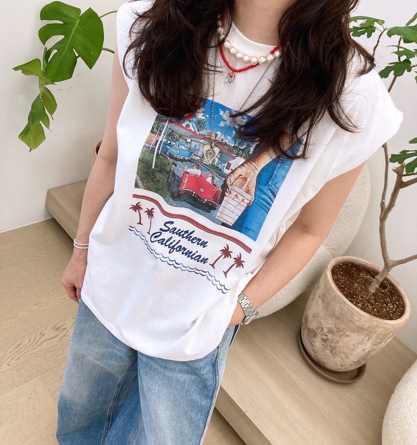 HANNA-A韓國直郵女士新款休閑人氣25春夏時尚職業吊帶背心HANNA吊帶/背心圖色2
