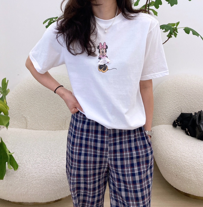HANNA-A東大門代購女裝新款職業熱賣時尚休閑人氣真品T恤蕾絲HANNAT恤
