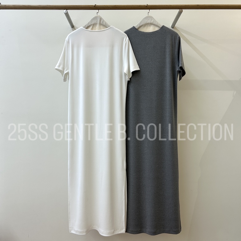 GENTLE B韓國代購女裝新款熱賣休閑真品25春夏連衣裙不含腰帶GENTLE B連衣裙
