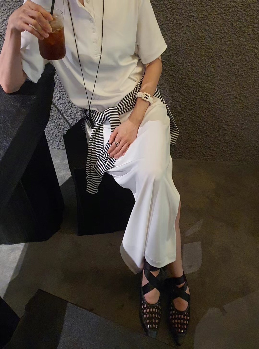 GENTLE B韓國代購女裝新款熱賣休閑真品25春夏連衣裙不含腰帶GENTLE B連衣裙