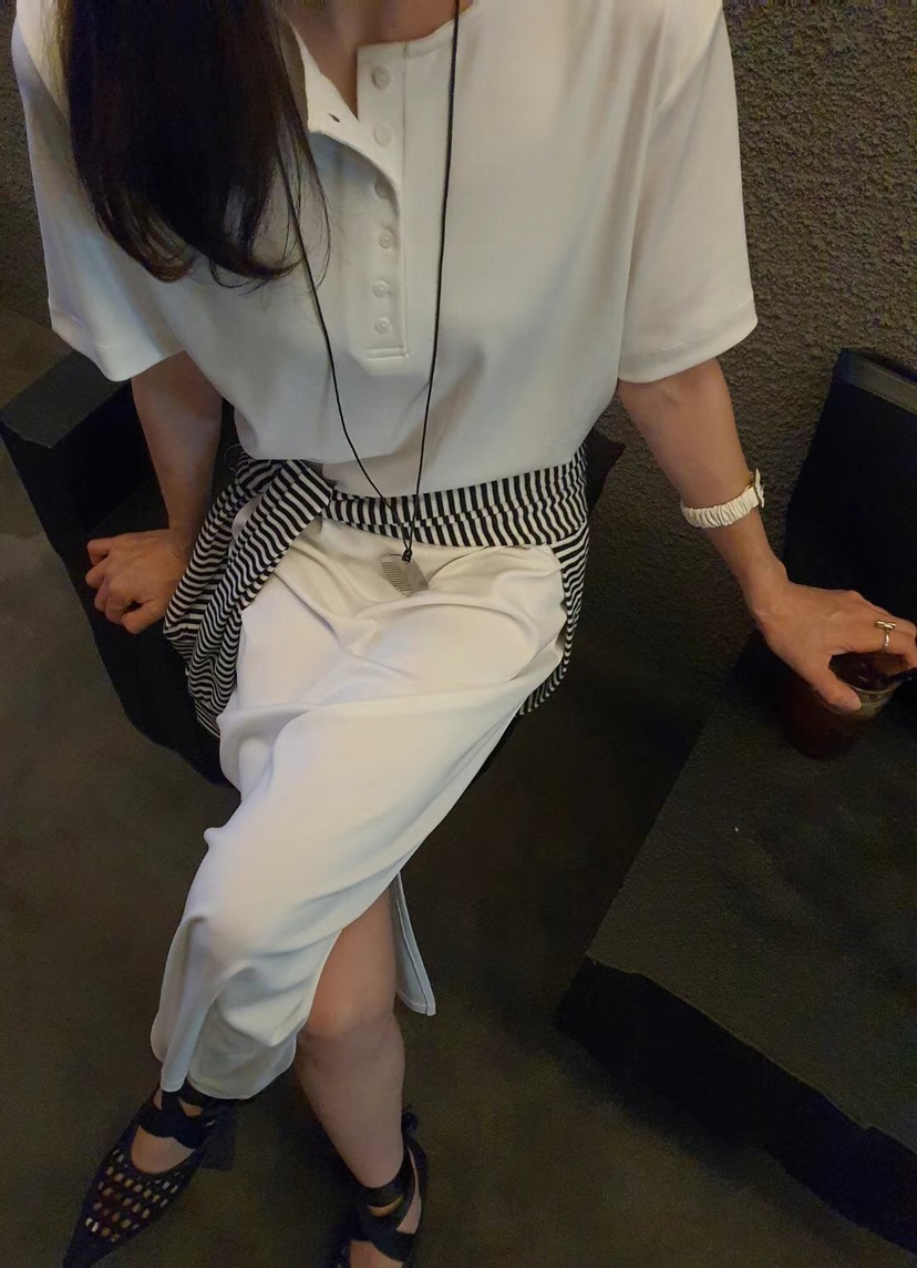 GENTLE B韓國代購女裝新款熱賣休閑真品25春夏連衣裙不含腰帶GENTLE B連衣裙