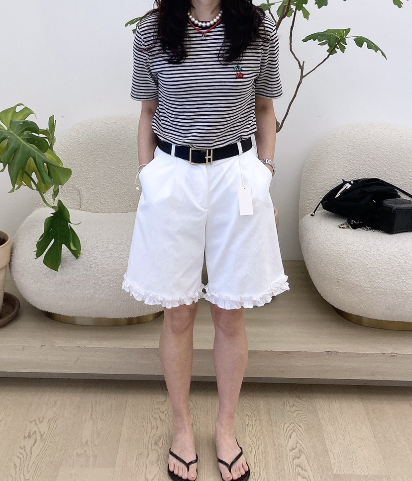 HANNA-A韓國代購女士新款推薦時尚職業人氣熱賣休閑25春夏T恤HANNAT恤
