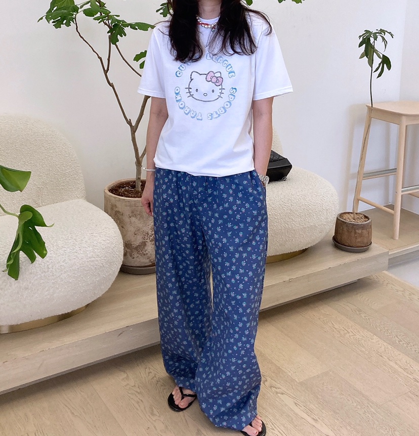 HANNA-A韓國直郵女裝新款職業時尚真品人氣25春夏熱賣推薦T恤HANNAT恤