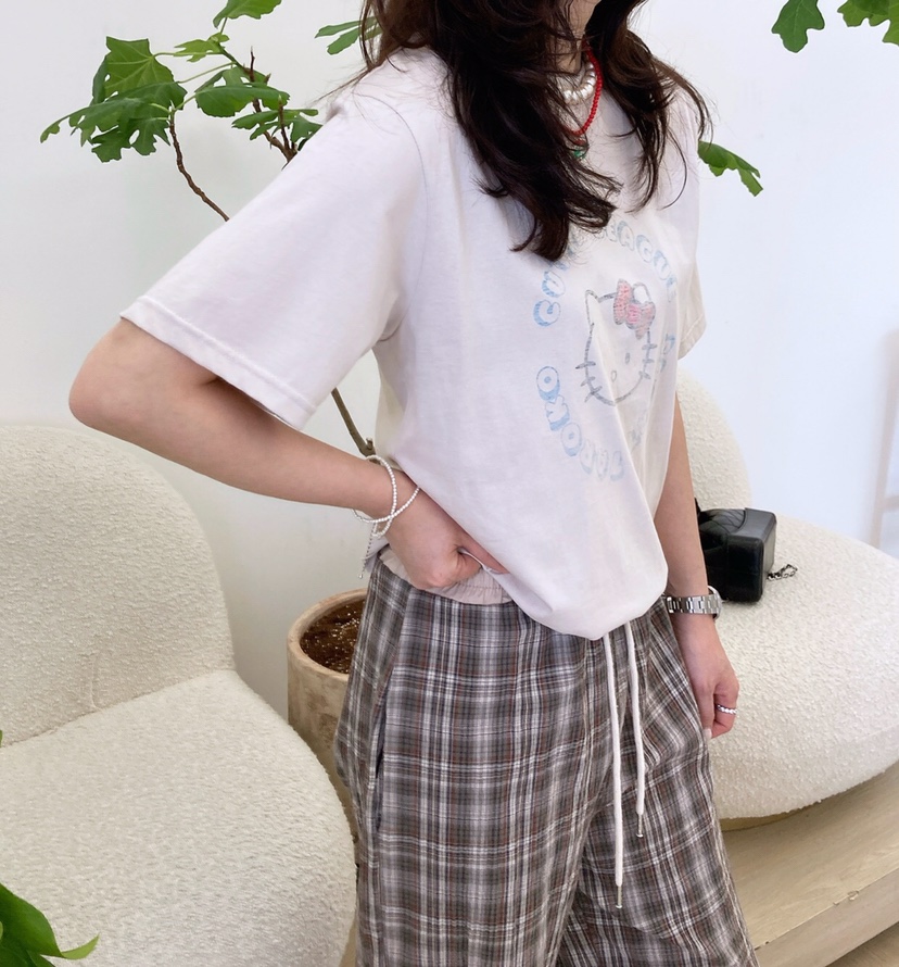 HANNA-A韓國直郵女裝新款職業時尚真品人氣25春夏熱賣推薦T恤HANNAT恤