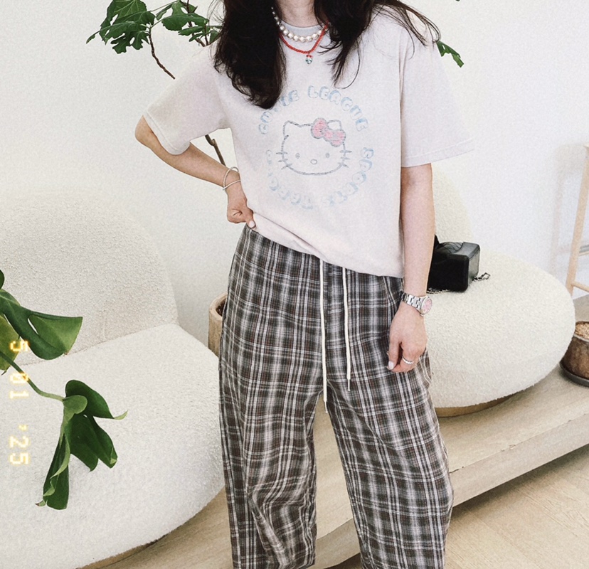 HANNA-A韓國直郵女裝新款職業時尚真品人氣25春夏熱賣推薦T恤HANNAT恤
