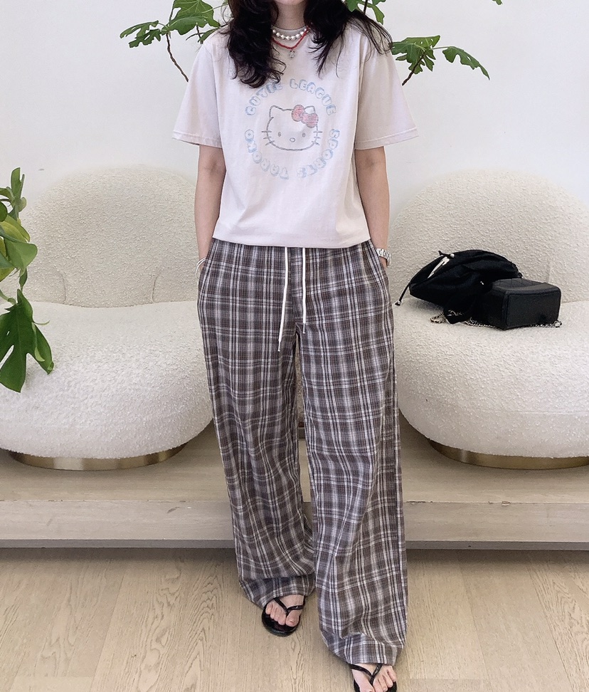 HANNA-A東大門直郵女裝新款休閑熱賣25春夏時尚推薦休閑褲HANNA休閑褲