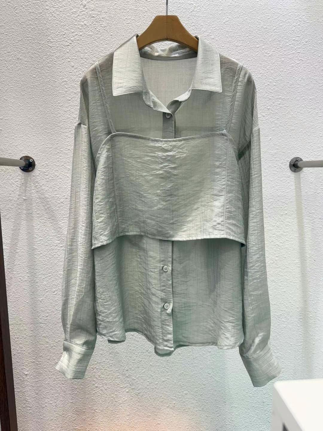 HARA東大門實拍女裝新品人氣休閑推薦職業時尚熱賣襯衫蕾絲衫HARA襯衫/蕾絲衫圖色3