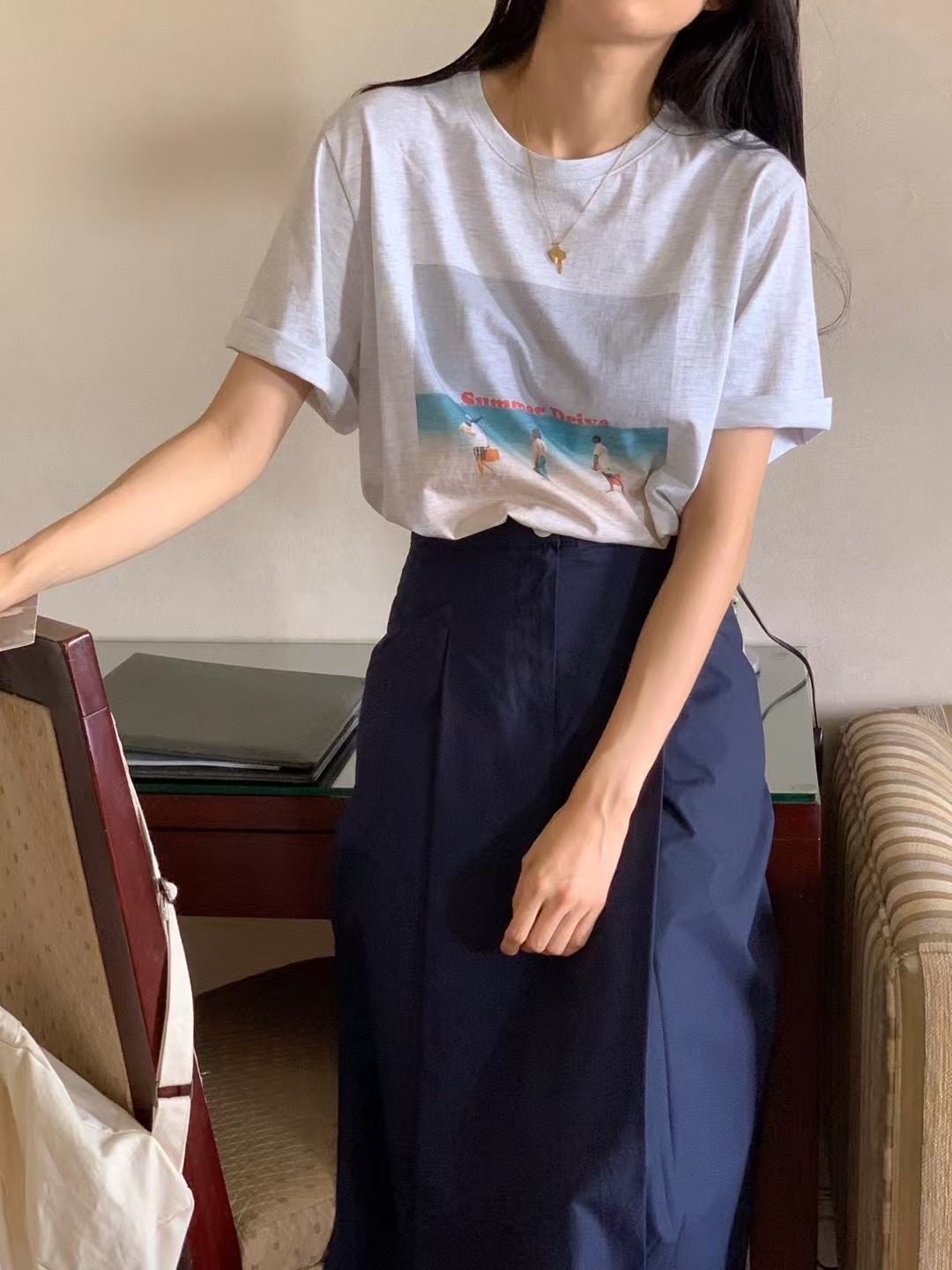NOMAD韓國代購女士新款25春夏時尚職業人氣熱賣真品推薦T恤NOMADT恤