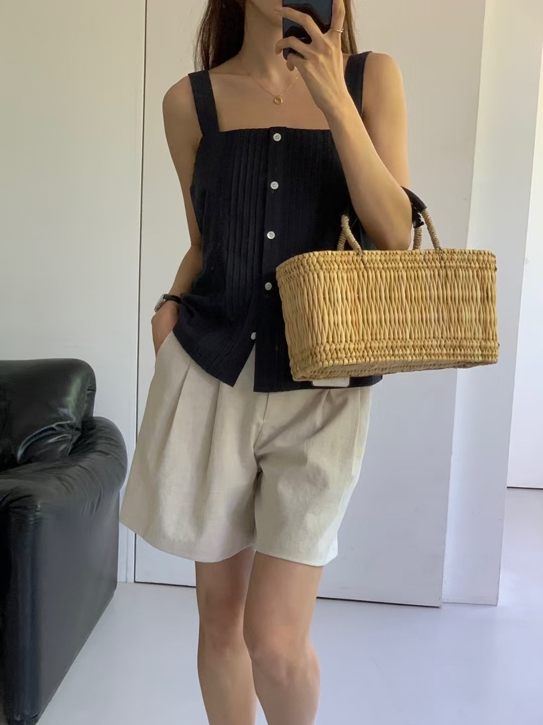 NOMAD東大門代購女士新品人氣真品25春夏休閑時尚推薦吊帶背心NOMAD吊帶/背心