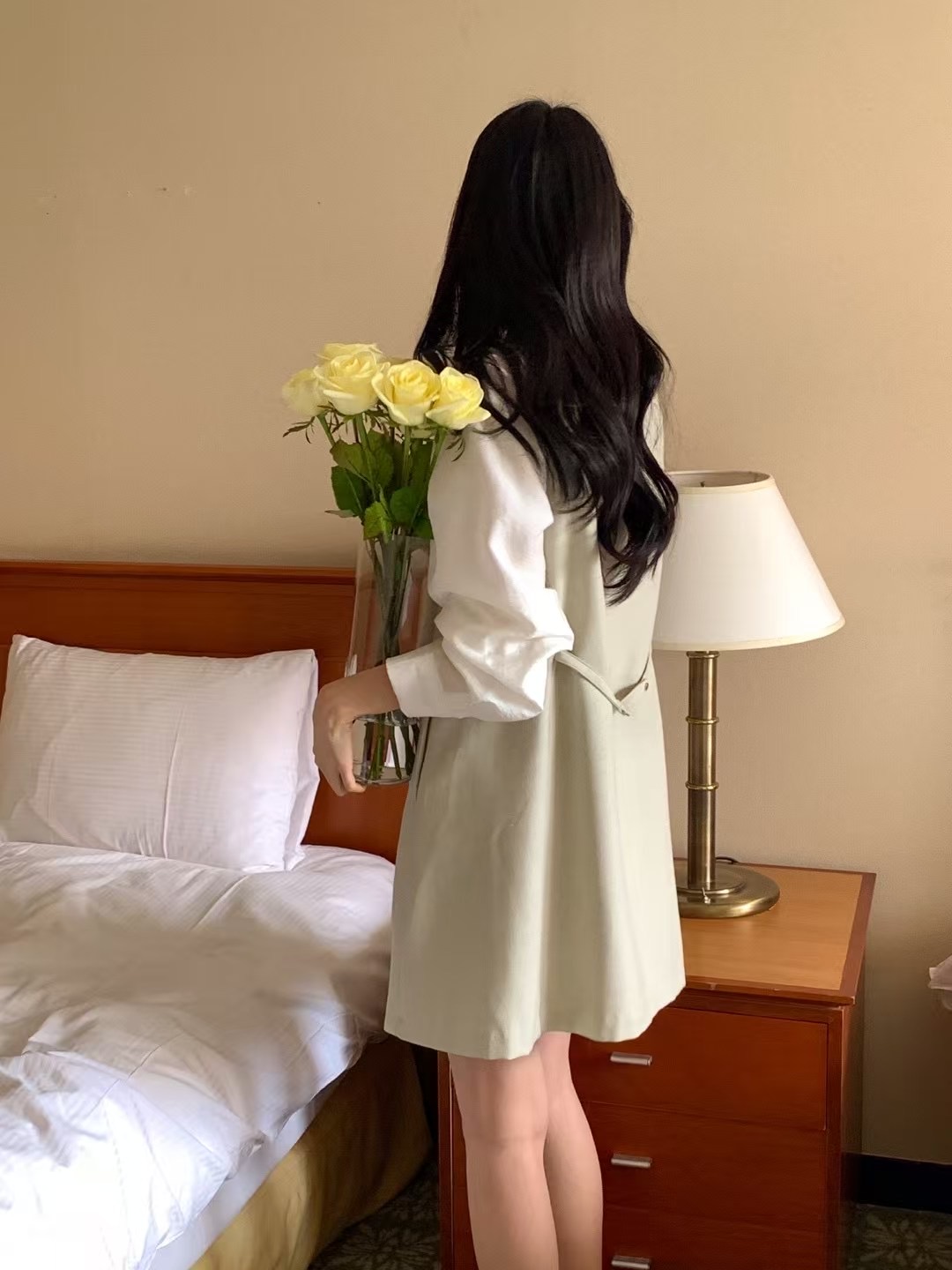 NOMAD韓國代購女士新品職業時尚真品人氣25春夏連衣裙不含內搭NOMAD連衣裙