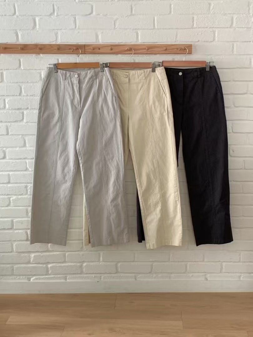 NOMAD韓國直郵女士新品人氣真品25春夏熱賣時尚推薦休閑休閑褲NOMAD休閑褲圖色2左二色